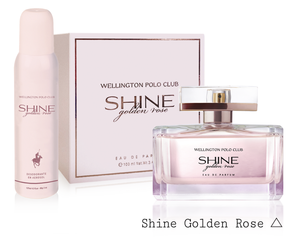 Perfume Wellington Polo Club Shine Golden Rose